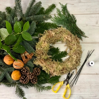 DIY Christmas Wreath Making Kit