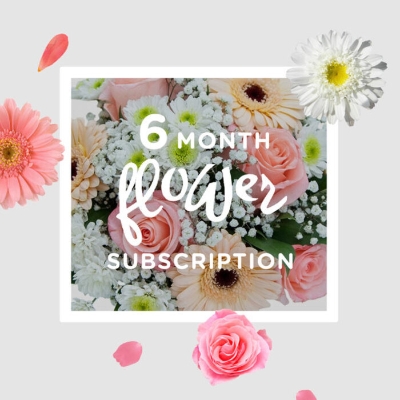 6 Month Flower Subscription