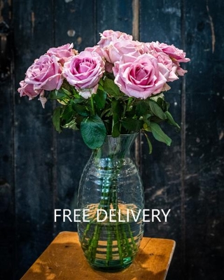 LetterBox Flowers Pink Roses