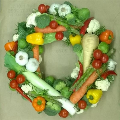 Vegetable Wreath