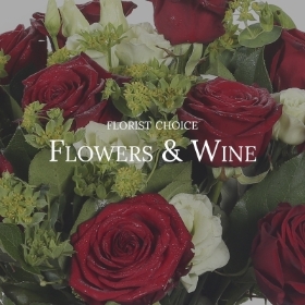 Flowers With Wine Package